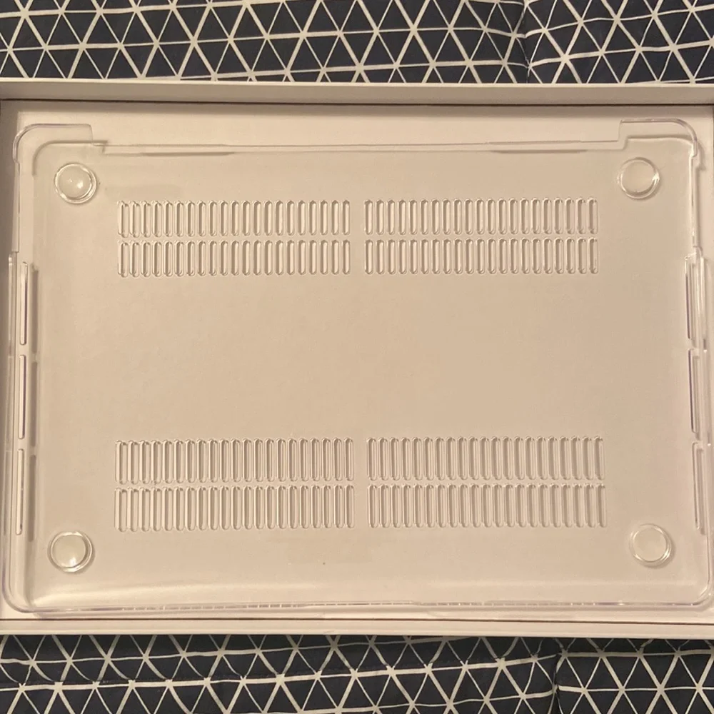 Velvet caviar Mac book air coffee please case. model A1706